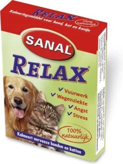 Sanal Relax Tablet - Antistressmiddel Kat/Hond - 15 Stuks 10 Sanal Relax Tablet - Antistressmiddel Kat/Hond - 15 Stuks -Huisdierbenodigdheden 905x1200