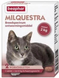 Beaphar Milquestra Kleine Kat/kitten - 0,5 Tot 4 Kg - 2 Tabletten -Huisdierbenodigdheden 906x1200 7