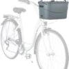 Trixie Stuur-Fietsmand Kunststof Grijs - 42X30X39 CM TOT 5 KG