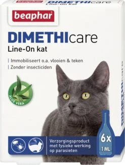 Beaphar DIMETHIcare Line On Kat - Vlooienbestrijding - 6 Pipetten -Huisdierbenodigdheden 913x1200 6