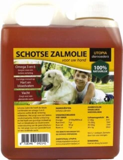 Schotse Zalmolie Naturel (1 LTR) -Huisdierbenodigdheden 920x1200 3
