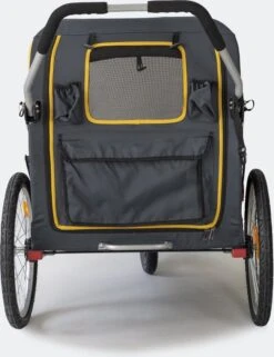 InnoPet Hercules 2.0 - Hondenfietskar – Incl. Trekstang En Regenhoes - 100x78x96cm -Huisdierbenodigdheden 923x1200