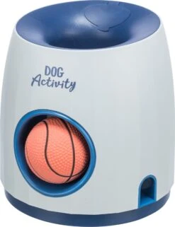 Trixie Dog Activity Strategiespel Ball&Treat Wit / Blauw - 17X17X18 CM -Huisdierbenodigdheden 923x1200 3