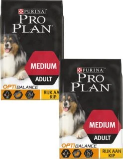 Pro Plan Dog Adult Medium Breed Kip - Hondenvoer - 2 X 14 Kg -Huisdierbenodigdheden 926x1200