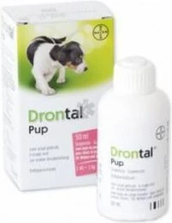 Drontal Pup Ontwormingsmiddel - Puppy - 50 Ml 10 Drontal Pup Ontwormingsmiddel - Puppy - 50 Ml -Huisdierbenodigdheden 927x1200