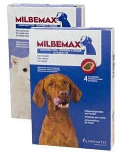 Elanco Milbemax Kauwtablet Hond - Anti Wormenmiddel - 28 G 4 Stuks Vanaf 5 Kg -Huisdierbenodigdheden 930x1200