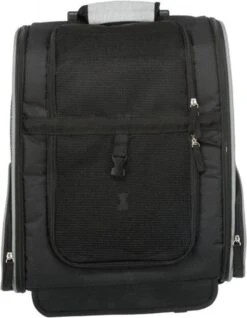 Trixie Reismand Trolley Zwart / Grijs - 36X27X50 CM 38 Trixie Reismand Trolley Zwart / Grijs - 36X27X50 CM -Huisdierbenodigdheden 933x1200