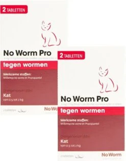 No Worm Pro Kat & Kitten - Anti Wormenmiddel - 2 X 2 Tab Vanaf 0.5 Kg Vanaf 6 Weken 9 No Worm Pro Kat & Kitten - Anti Wormenmiddel - 2 X 2 Tab Vanaf 0.5 Kg Vanaf 6 Weken -Huisdierbenodigdheden 934x1200 6