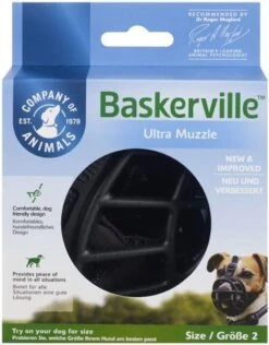 Company Of Animals Baskerville Ultra Muzzle - Muilkorf - Maat 3 (M) - Zwart -Huisdierbenodigdheden 937x1200 3