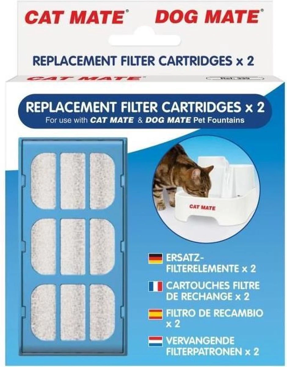 Cat Mate Drinkfonteinfilters - 2 St 3 Cat Mate Drinkfonteinfilters - 2 St - Afbeelding 3