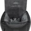 Bella Black - Autostoel Voor Hond - 50x50cm - Wasbaar - Hondenmand Auto - Handgemaakt