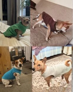 Merkloos Hondenjas - Hondentrui - Hondenjasjes Voor Hondjes - Hondenkleding - Fleece - Bruin - S -Huisdierbenodigdheden 953x1200 10