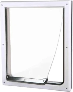 Trixie 2-Weg Hondenluik Wit - M-XL 39 X 45 CM -Huisdierbenodigdheden 956x1200 2