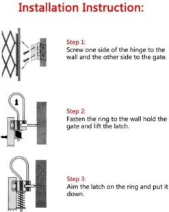 Houten Traphekje Harmonica | Traphekje Hond & Huisdieren | Extra Stevig | Inklapbaar | Met Klembevestiging | Deurhek Accordeon | Deurhekje | Hondenhek | Huisdier Hekje | Traphekje Houten -Huisdierbenodigdheden 959x1200 1