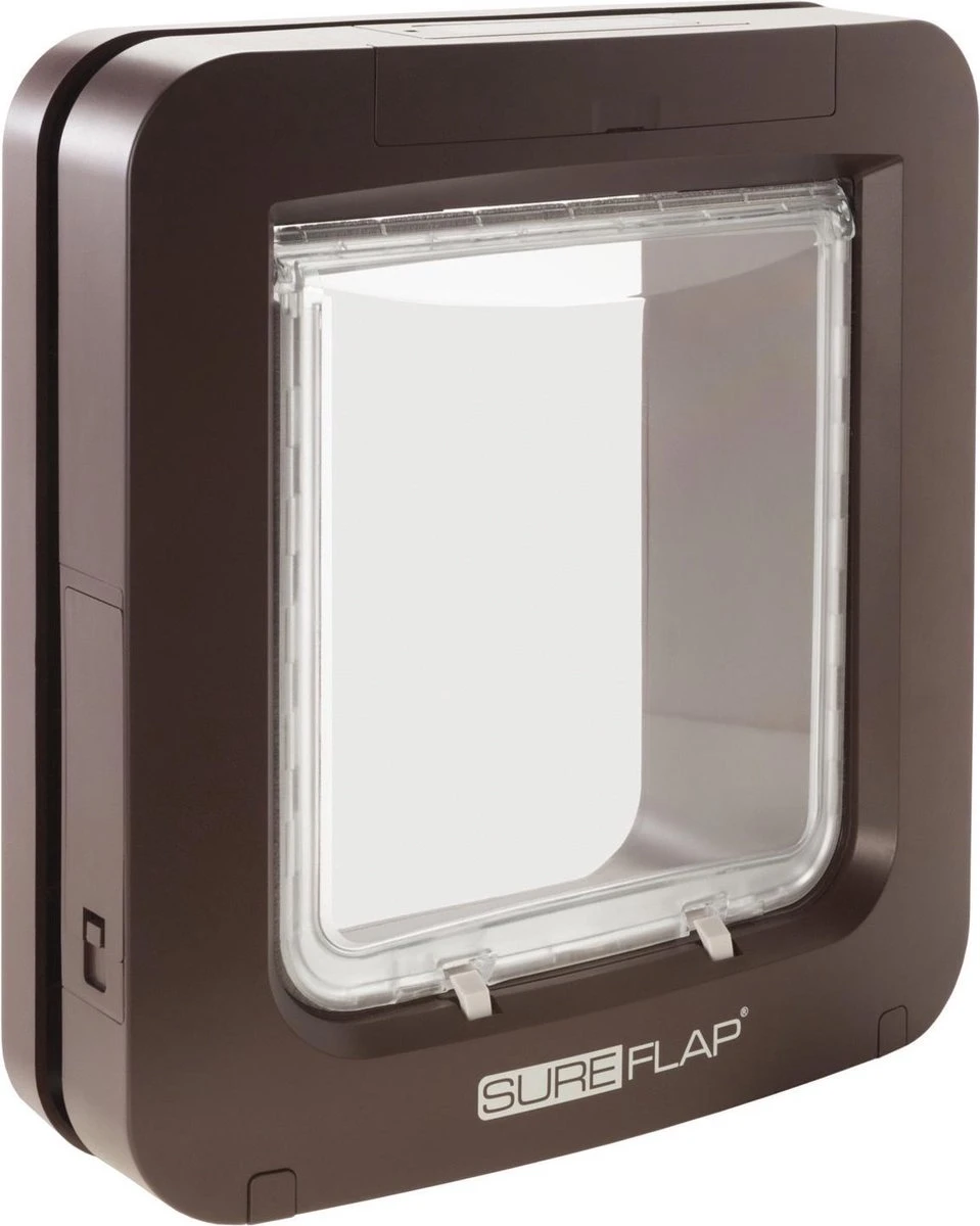 SureFlap Microchip Huisdierluik L - Bruin - 18 X 17 Cm 2 SureFlap Microchip Huisdierluik L - Bruin - 18 X 17 Cm - Afbeelding 2