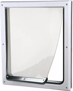 Trixie 2-Weg Hondenluik Wit - M-XL 39 X 45 CM -Huisdierbenodigdheden 961x1200 2