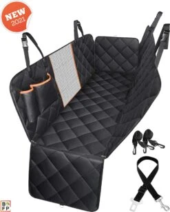 Merkloos Luxe Hondendeken Achterbank En Kofferbak - Hondendeken Auto - Waterdicht - Geschikt Voor In De Wasmachine - Dierenproducten - Hondenaccessoires - 137 X 147 Cm