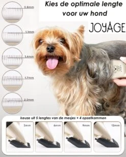 Joyage Professionele Hondentondeuse Voor Dikke Vacht – Honden Tondeuse & Hondentrimmer Tondeuse – Stille Tondeuse Katten & Honden Trimset Lang Haar – Trimmer Hond - Hondentondeuse Draadloos - Tondeuse Voor Honden - Tondeuse Hond Dikke Vacht -Huisdierbenodigdheden 962x1200 2