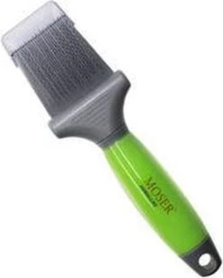 Moser Premium Slicker Borstel - Hondenvachtborstel - Groen Grijs -Huisdierbenodigdheden 963x1200 1