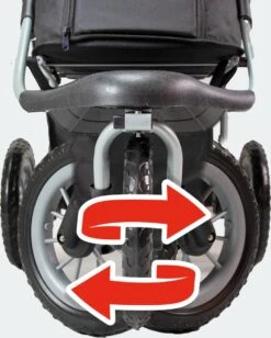 InnoPet Comfort EFA ECO - Hondenbuggy - Zwart/Zilvergrijs - 87x50x102cm -Huisdierbenodigdheden 963x1200 3