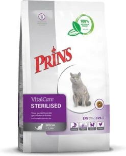 Prins Vital Care Kat Adult Sterilised - Kattenvoer - 1.5 Kg -Huisdierbenodigdheden 968x1200 6