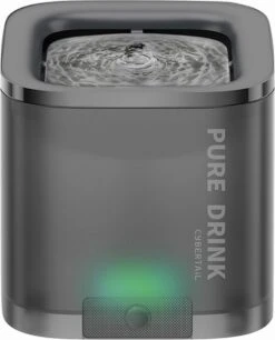 PETKIT® Eversweet SOLO Zwart – Drinkfontein Kat – 1,85L – Geruisloos – Met Filter