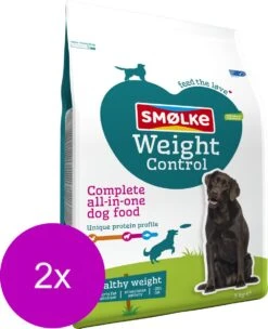 Smolke Weight Control - Hondenvoer - 2 X 3 Kg -Huisdierbenodigdheden 976x1200