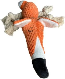 BoDutch Honden Knuffel - Vos - Puppyknuffel - Knisperoortjes - Met Piep - Oranje - 36 Cm - Hondenspeelgoed -Huisdierbenodigdheden 980x1200 6