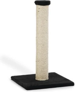 Beeztees Gina - Krabpaal - Zwart - 34x34x60 Cm