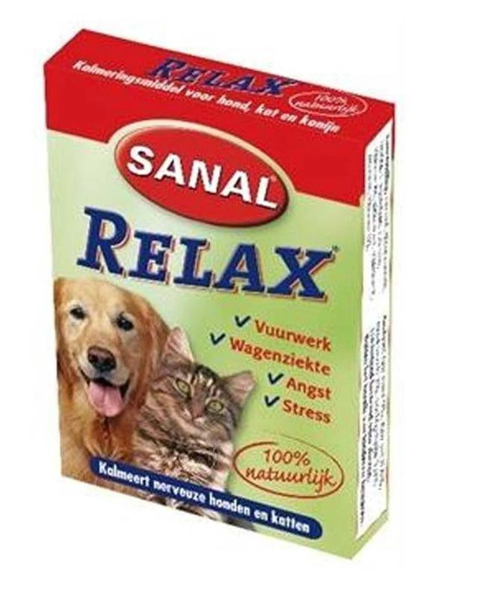 Sanal Relax Tablet - Antistressmiddel Kat/Hond - 15 Stuks 6 Sanal Relax Tablet - Antistressmiddel Kat/Hond - 15 Stuks - Afbeelding 6