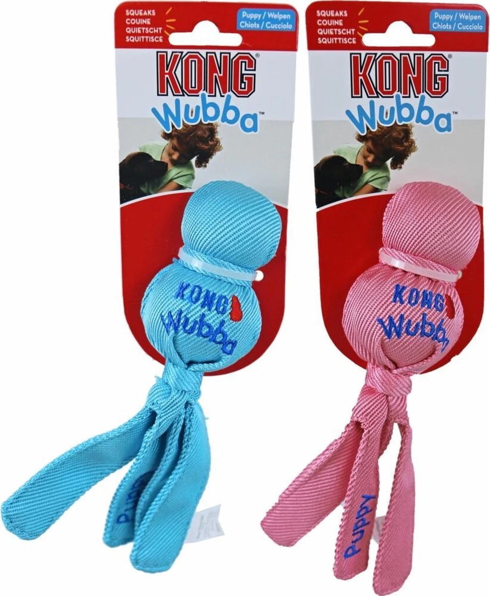 Kong Wubba Puppy Assorti 1 Kong Wubba Puppy Assorti