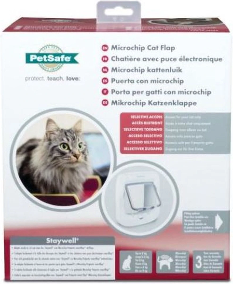 PetSafe Microchip - Wit - Kattenluik - 12,2 X 23,9 19 PetSafe Microchip - Wit - Kattenluik - 12,2 X 23,9 - Afbeelding 19