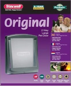 Staywell 777 Hondenluik - Large - Zilver/Tranparant -Huisdierbenodigdheden 991x1200 3