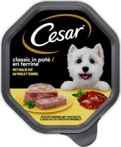Cesar Classic Paté Honden Natvoer - Kip - 14 X 150 Gr -Huisdierbenodigdheden 991x1200 5
