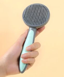 Pakeway T9 - Kattenborstel - Zelfreinigende Kattenkam - Groen - Massageborstel - 19,3 Cm -Huisdierbenodigdheden 995x1200