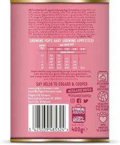 Edgard & Cooper Eend & Kip Blik - Voor Puppy's - Hondenvoer - 12 X 400 G -Huisdierbenodigdheden 996x1200 13