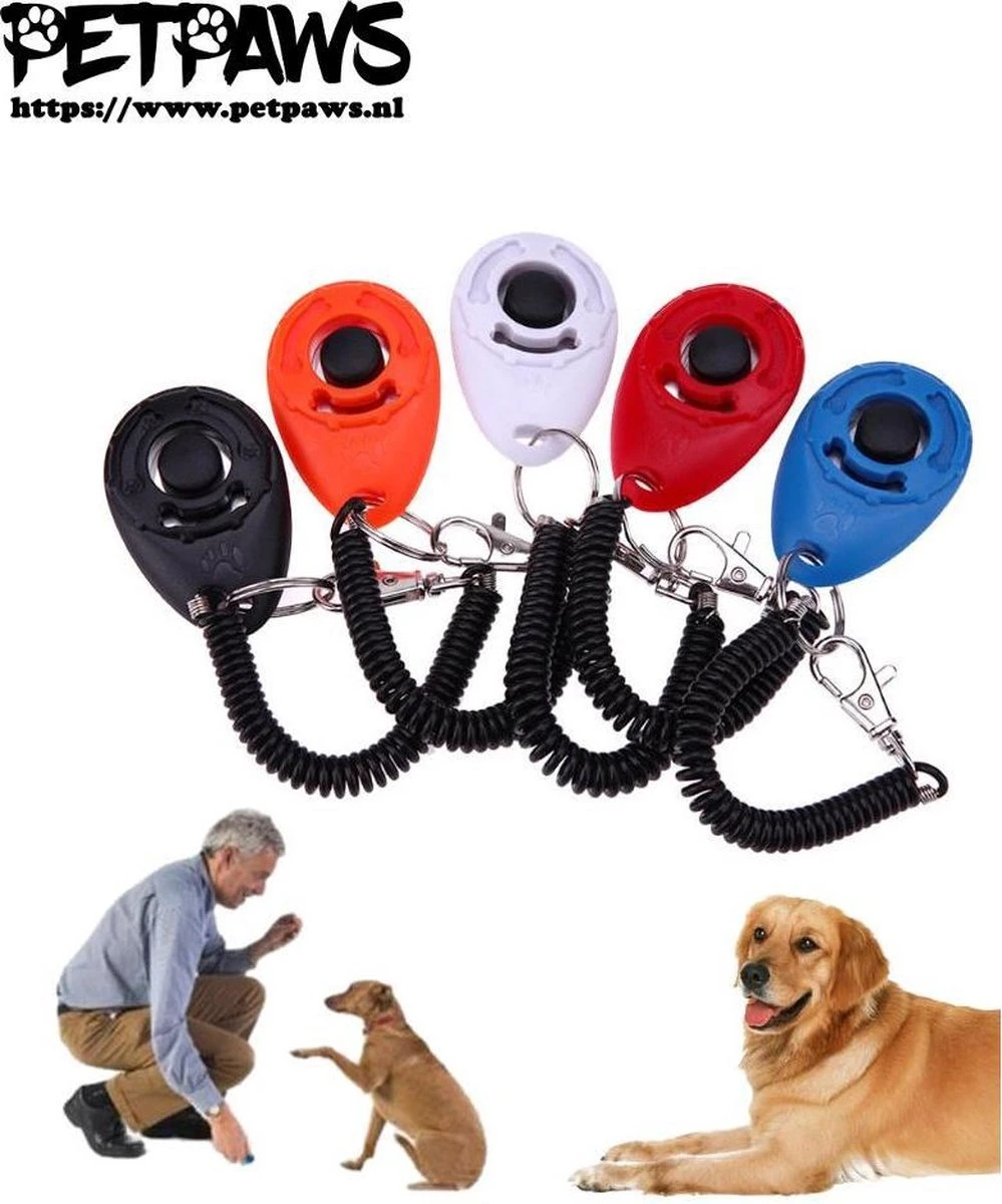 Merkloos Luxe Clicker Voor Hondentraining - Train Je Hond Op Een Vriendelijke Manier 3 Merkloos Luxe Clicker Voor Hondentraining - Train Je Hond Op Een Vriendelijke Manier - Afbeelding 3
