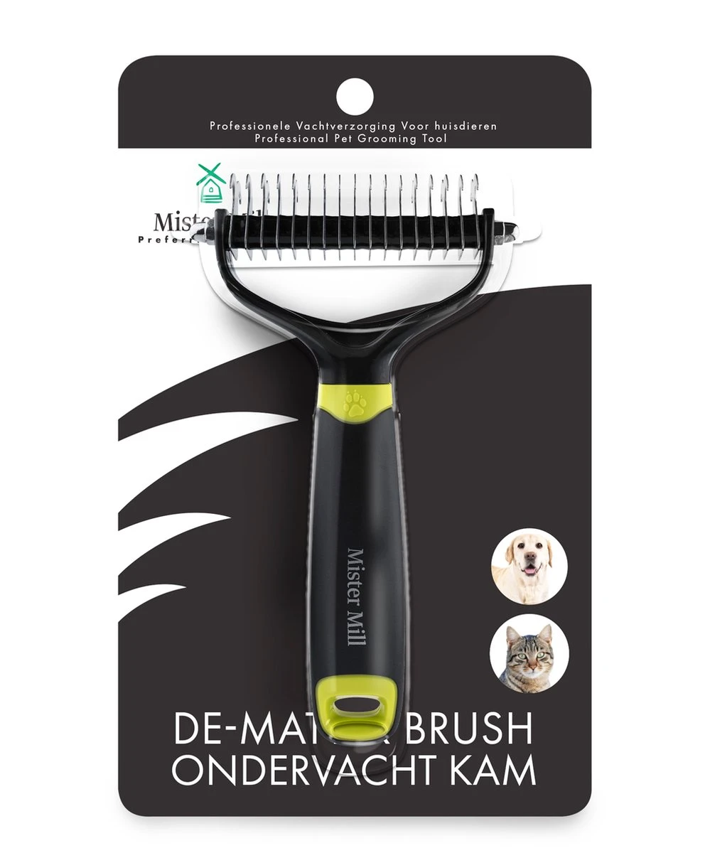 Mister Mill Professionele Set Honden Kattenborstel - Ondervachtkam Plus Slickerborstel 6 Mister Mill Professionele Set Honden Kattenborstel - Ondervachtkam Plus Slickerborstel - Afbeelding 6